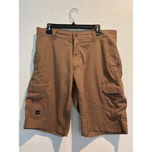 LAPG Cargo Shorts Mens Sz 34  Nylon Lightweight Stretch Gusset Wicking